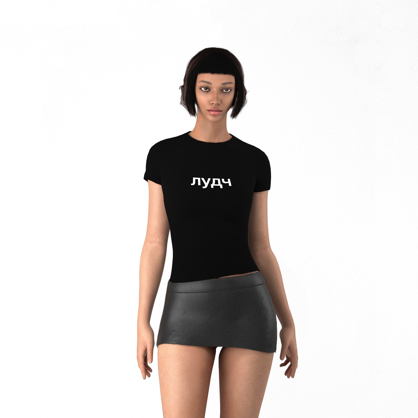 лудч T SHIRT NEGRO