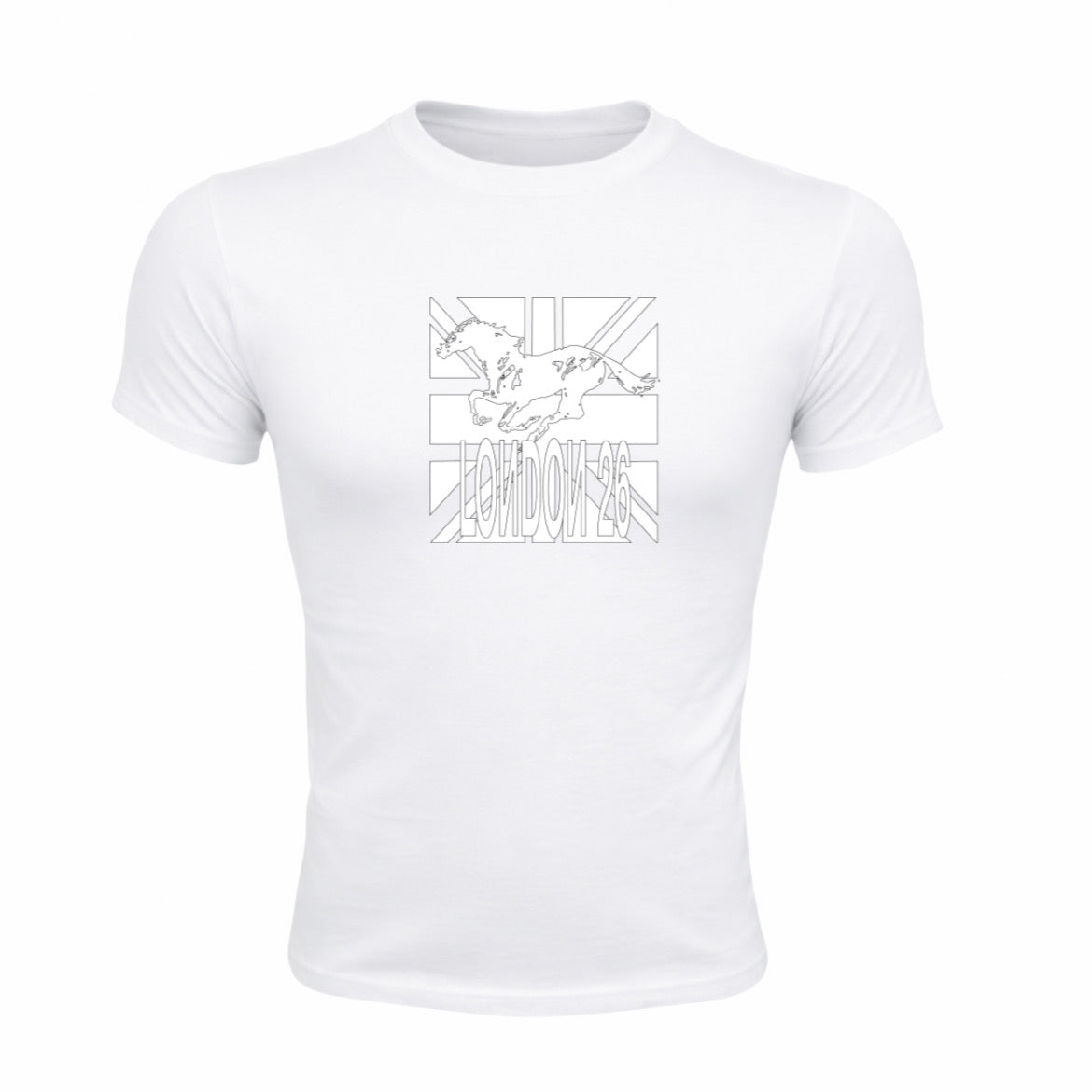 BBHORSE WHITE TEE