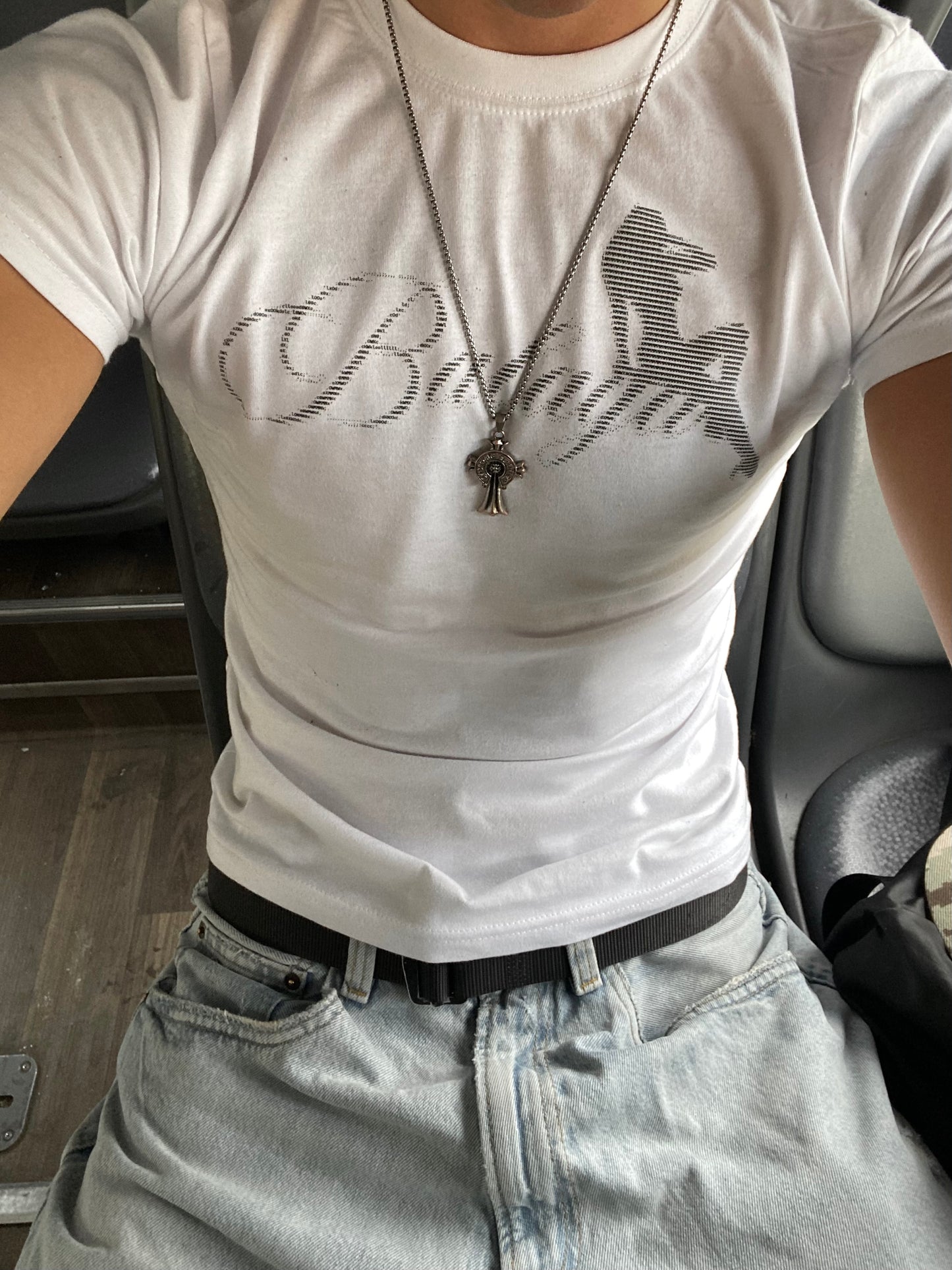 WMNCODE WHITE TEE