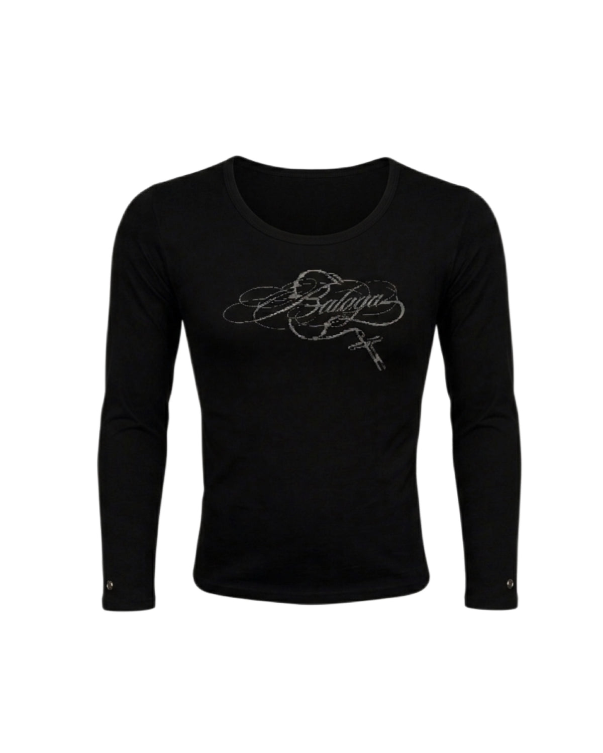 ROSARIUM BLACK LONG SLEEVE