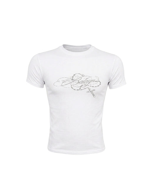 ROSARIUM WHITE TEE SHIRT